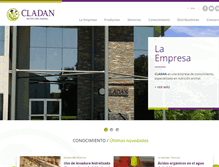 Tablet Screenshot of cladan.com.ar